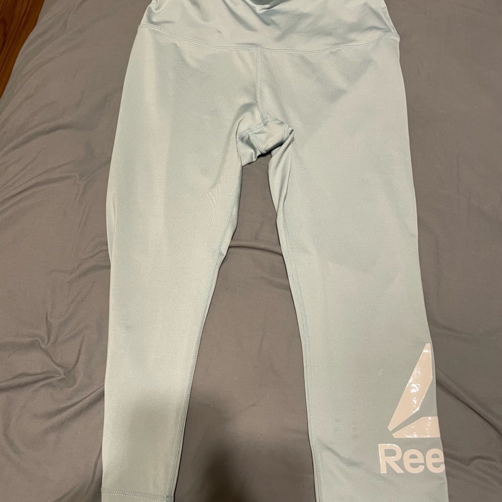 Blue Reebok leggings
